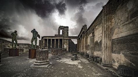 the eruption of mt. vesuvius wasn’t pompeii’s only killer